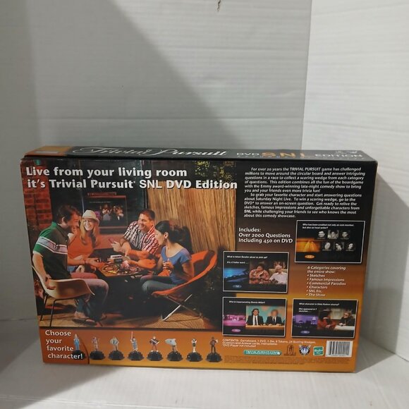 Milton Bradley Trivial Pursuit: SNL Saturday Night Live DVD Edition Game. - Picture 2 of 8